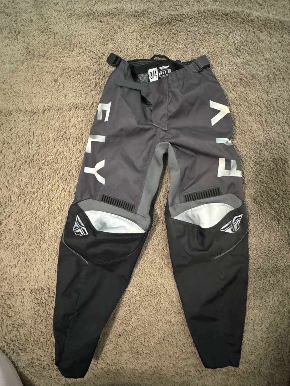 Women’s Gray and Black MX Pants